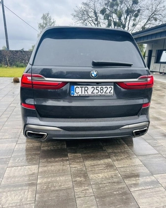 BMW X7 cena 445000 przebieg: 49800, rok produkcji 2021 z Grudziądz małe 79